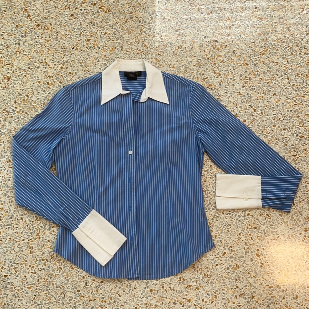 LIMITED stretch long sleeve blouse XS
